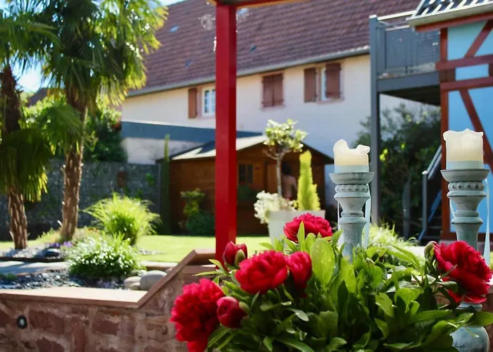 Pensionat Loft Dans Corps De Ferme - Acces Jacuzzi Hangenbieten