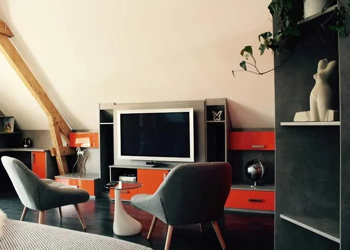 Pensionat Loft Dans Corps De Ferme - Acces Jacuzzi Hangenbieten